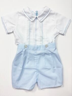 Feltman Brothers Boys Feather Stitched Bobby Suit